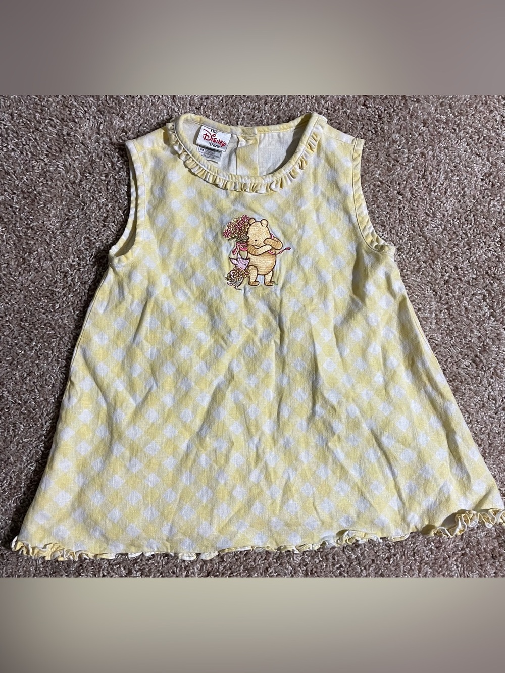 Girl’s Winnie the Pooh dress, vintage